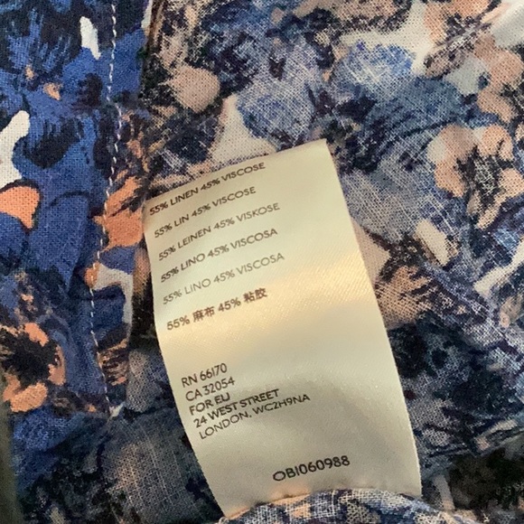 💥PRICE DROP💥 Blue Floral Pattern Play Dress - Picture 6 of 6